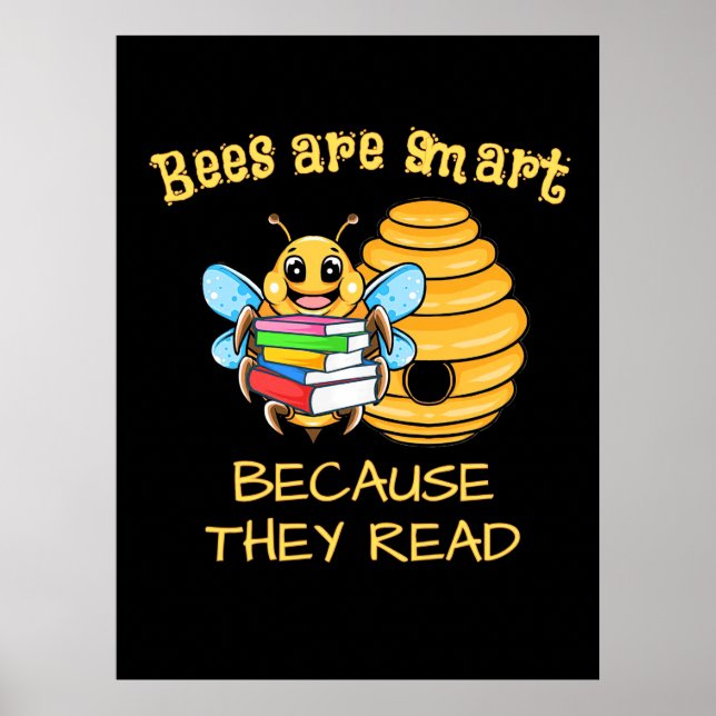 Poster Bees Are Smart (Frente)