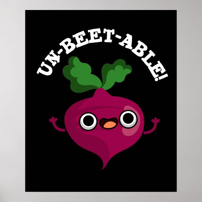 Poster Beet Pun Gato-de-Bee-Bee-Bee (Frente)