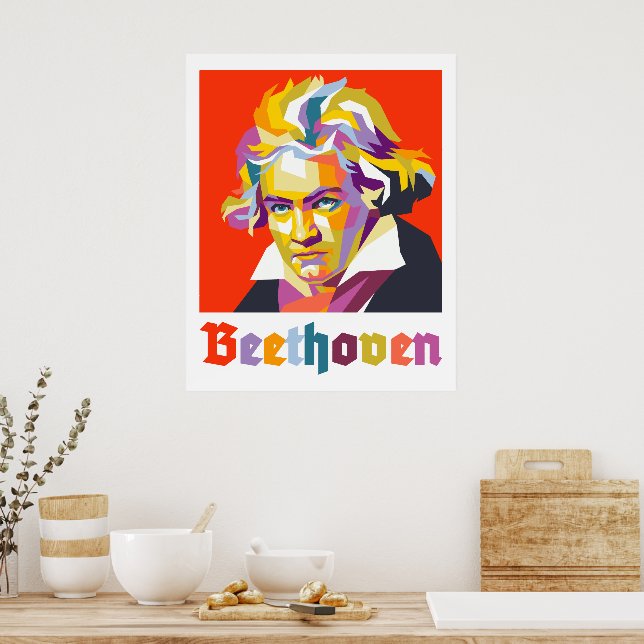 Poster Beethoven 2 (Cozinha)