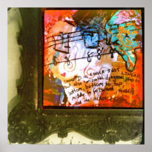 Pôster Beethoven Framed