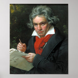 Poster Beethoven Portátil