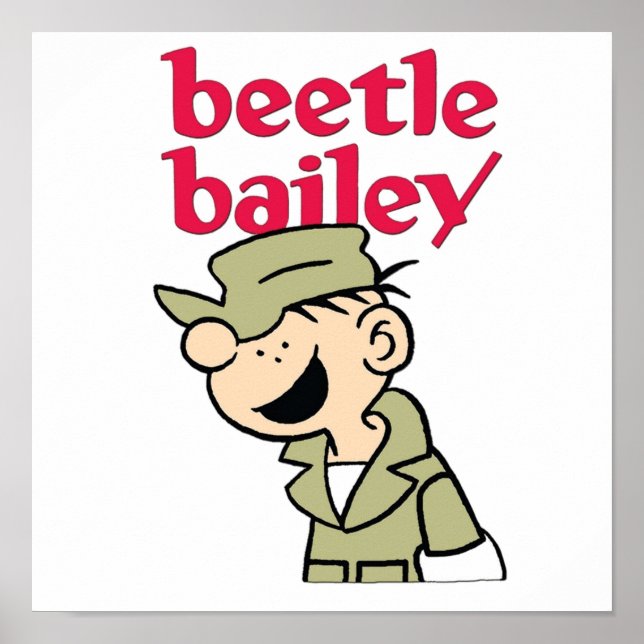 Poster Beetle Bailey (Frente)