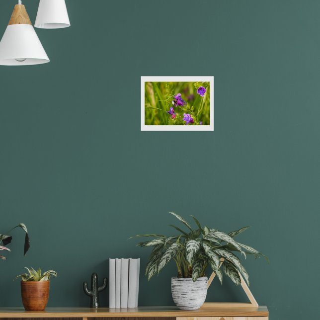 Poster Beija-flor em Flor (Sala de Estar 1)
