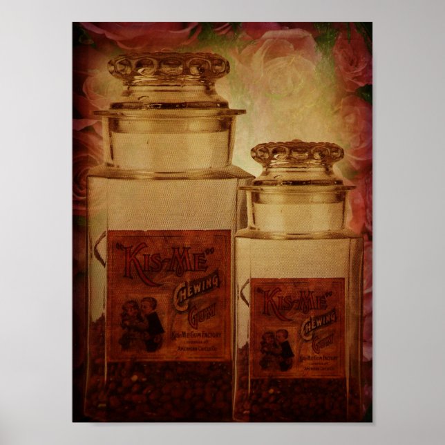 Pôster Beija-Me Chiclete (Frente)