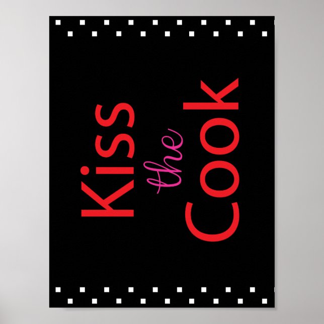 Poster Beija O Cook (Frente)