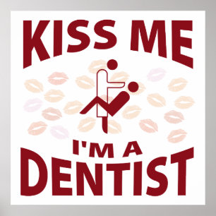 Poster Beije-me que eu sou um dentista