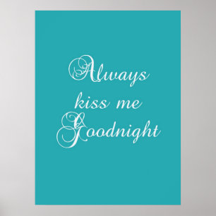 Poster Beije-me sempre Goodnight