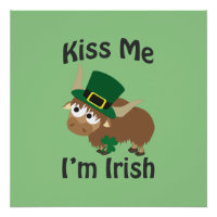 Beije-me, sou irlandês Yak