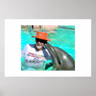 Poster Beijo de golfinho de Mal