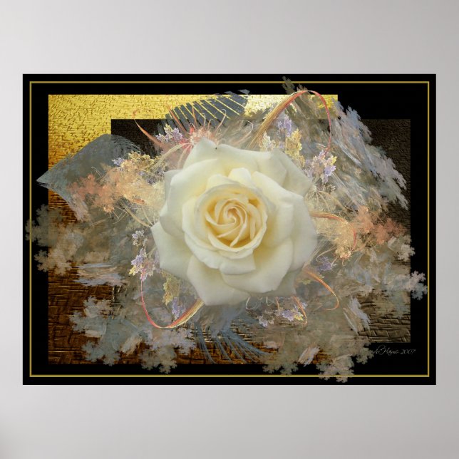 Pôster Beijo De Um Rosa (Frente)