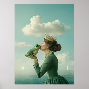 Poster Beijo do Príncipe Sapo