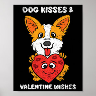 Poster Beijos de Cachorro e Desejos de Dia dos Namorados