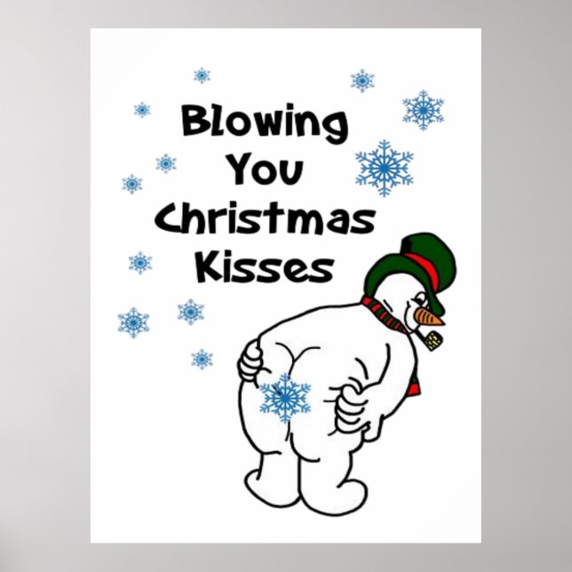 Poster Beijos de Natal para Você (Frente)