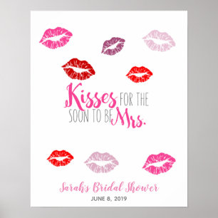 Poster beijos para que logo seja guestbook do jogo do ch
