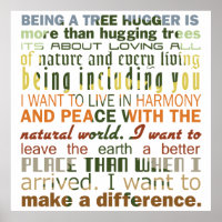 Being a Tree Hugger