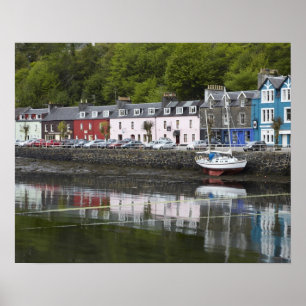 Pôster Beira-mar, Tobermory, Ilha de Mull, Escócia, 2