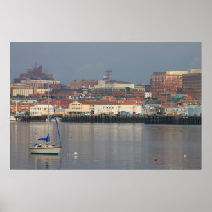 Poster Beira-rio de Portland Maine