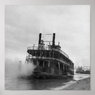 Pôster Beira-rio de St Louis