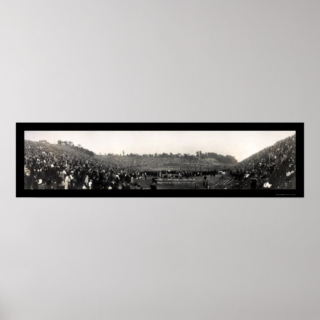 Poster Beisebol em Cleveland Foto 1915 (Frente)