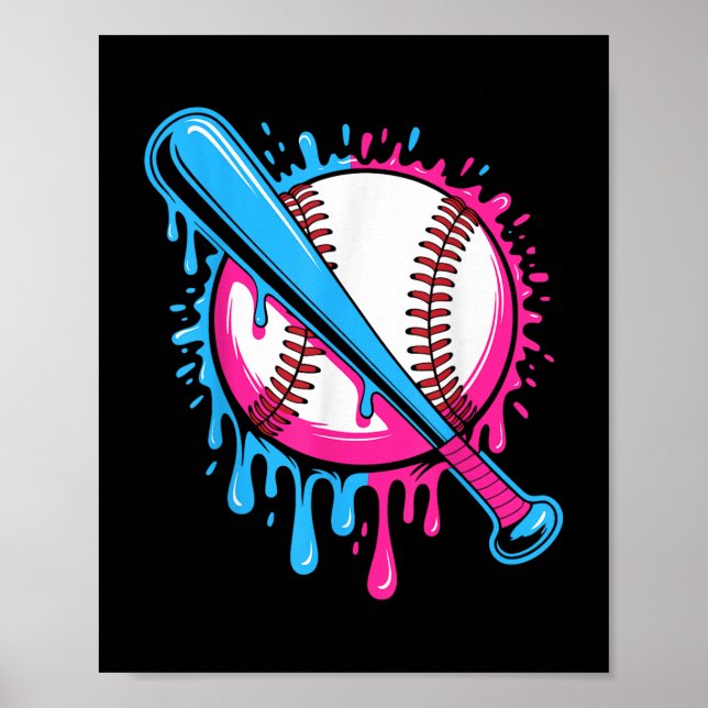 Poster Beisebol Para Rapazes Jovens Sorvetes De  B (Frente)
