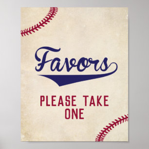 Poster Beisebol Pretendido Chá de fraldas Favor Usar Um S