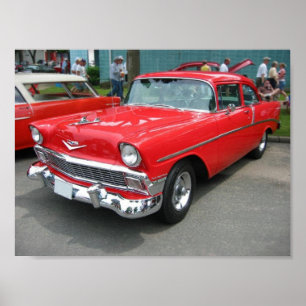Poster Bel Air 1956 de Chevrolet