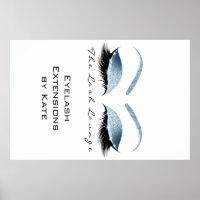 Bela Adormecida Nome Salão Branco Azul sobrancelha