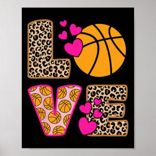 Poster Bela Ama, Bola, Leopardo, Imprime Mulheres Meninas
