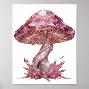 Poster Bela ARTE ABSTRATA Rosa Design Moderno