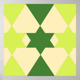 Poster bela arte abstrato moderna