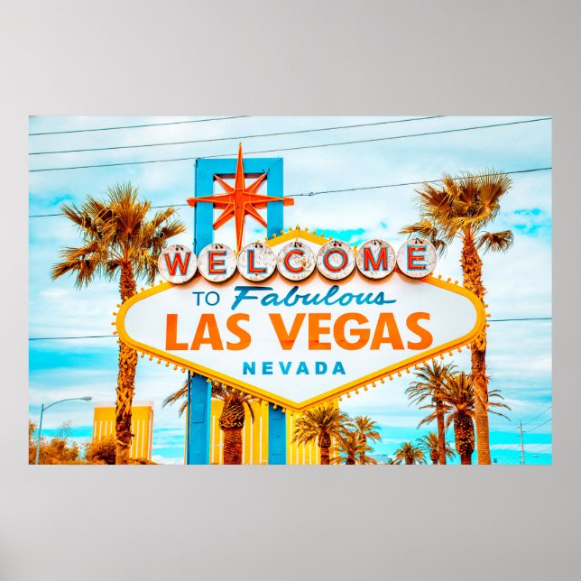 Poster Bela Las Vegas, Nevada, EUA (Frente)