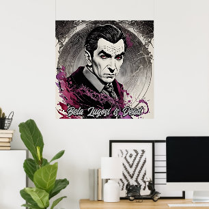 Poster Bela Lugosi é Morto - Arte Retroativa