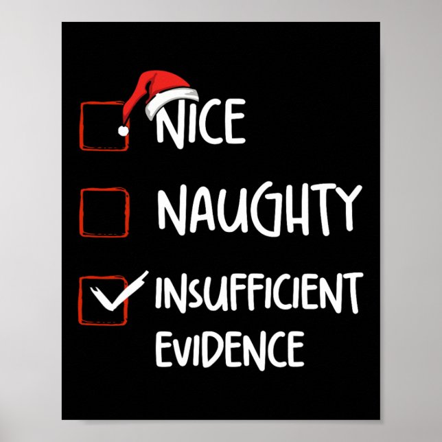 Poster Bela Nojenta Vergonha, Natal Insuficiente (Frente)