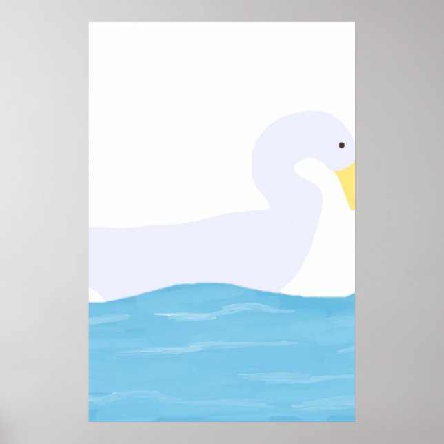 Poster bela pintura paisagística (Frente)