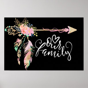 Poster Bela Seta Boêmiana - Família