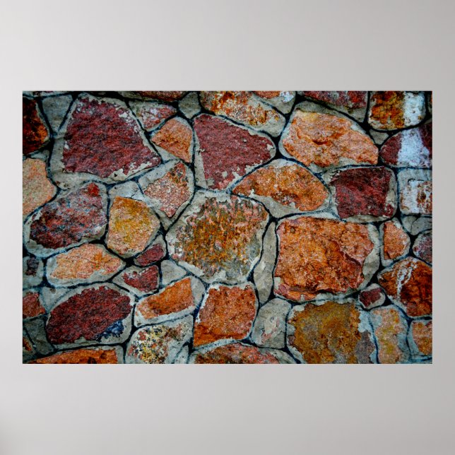 Poster bela textura de fundo com abstrato de pedra, um (Frente)
