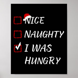 Poster Bela travessura Eu Estava Com Fome De Natal Pajama