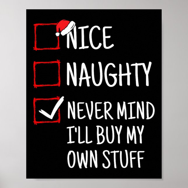 Poster Bela travessura Não importa se eu Comprar minhas p (Frente)