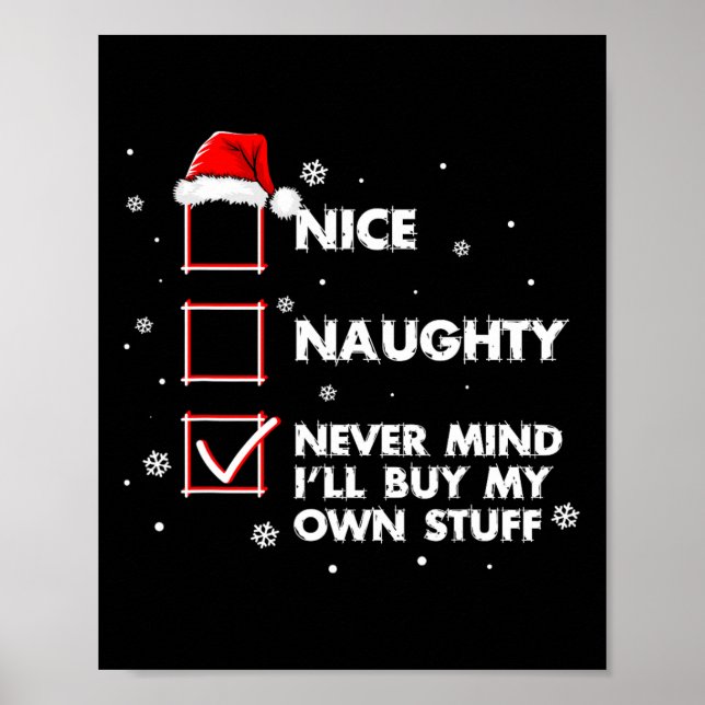 Poster Bela travessura Não importa se eu Comprar minhas p (Frente)