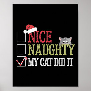 Poster Bela Vadia Que Meu Gato Fez De Natal
