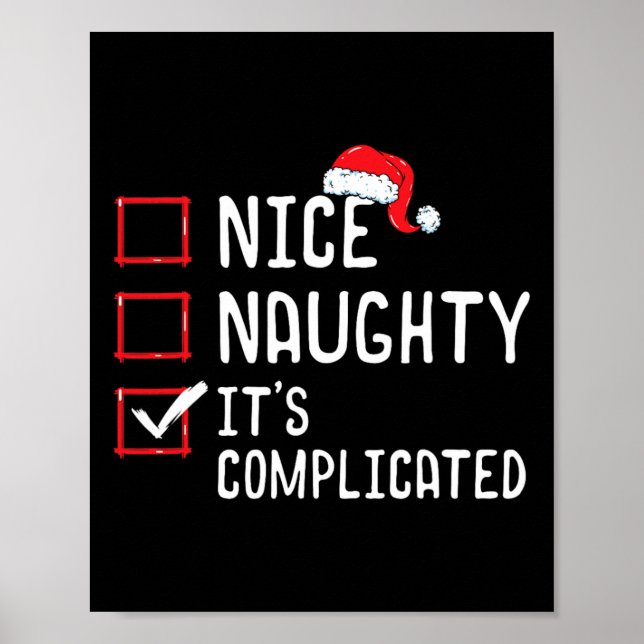 Poster Bela Vadia Sua Lista De Natal Complicada (Frente)