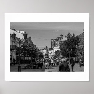 Poster Belarus Беларусь Brest Брэст Arquitetura Cartaz