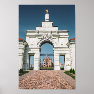 Poster Belarus Беларусь Ruzhany Palace Architecture
