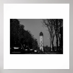 Poster Belarus Bielorrússia Grodno Гродно Arquitetura Pos