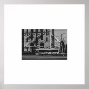 Poster Belarus Bielorrússia Minsk Minsk Arquitetura Carta