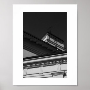 Poster Belarus Bielorrússia Minsk Minsk Arquitetura Carta