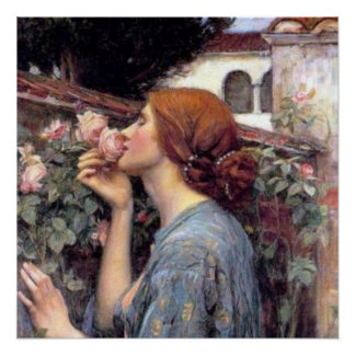 Pôster Belas Artes A Alma do Rosa Poster