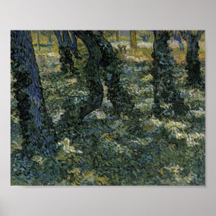 Pôster Belas artes de Van Gogh do Undergrowth