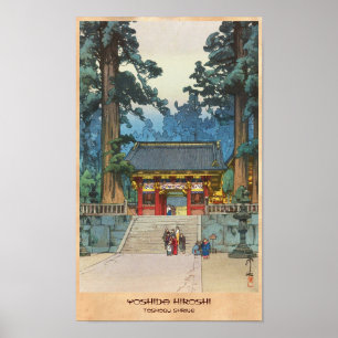 Poster Belas artes do japonês de Hiroshi Yoshida do