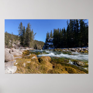 Poster Beleza cativante do rio Athabasca